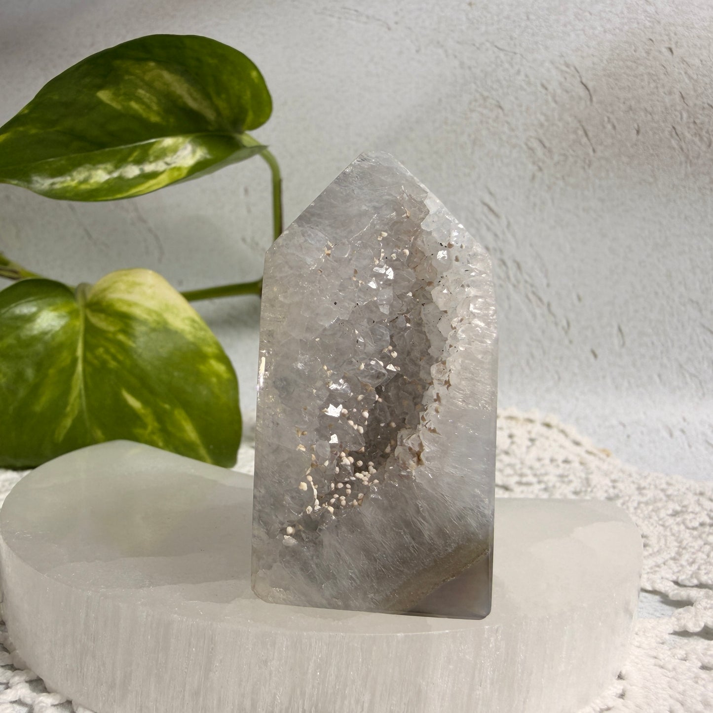 Druzy Agate Tower 2