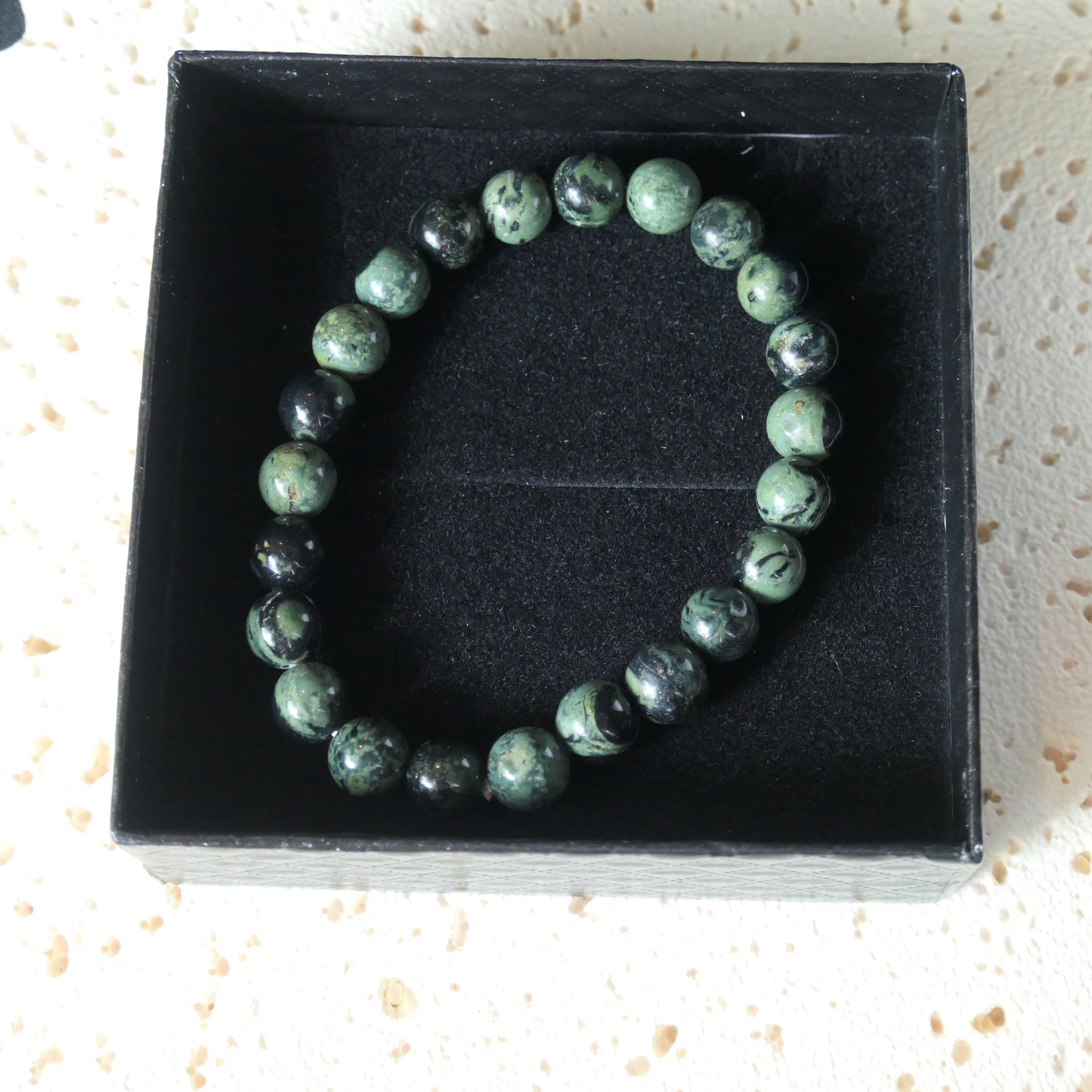 Kambaba Jasper Bead Bracelet 8mm