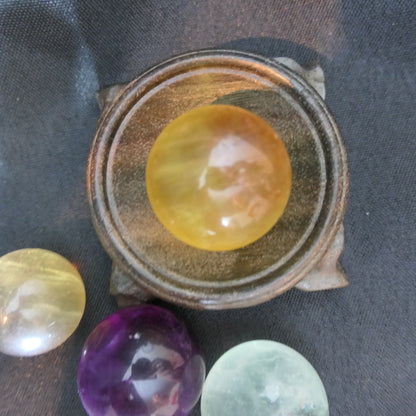 Fluorite sphere - mini