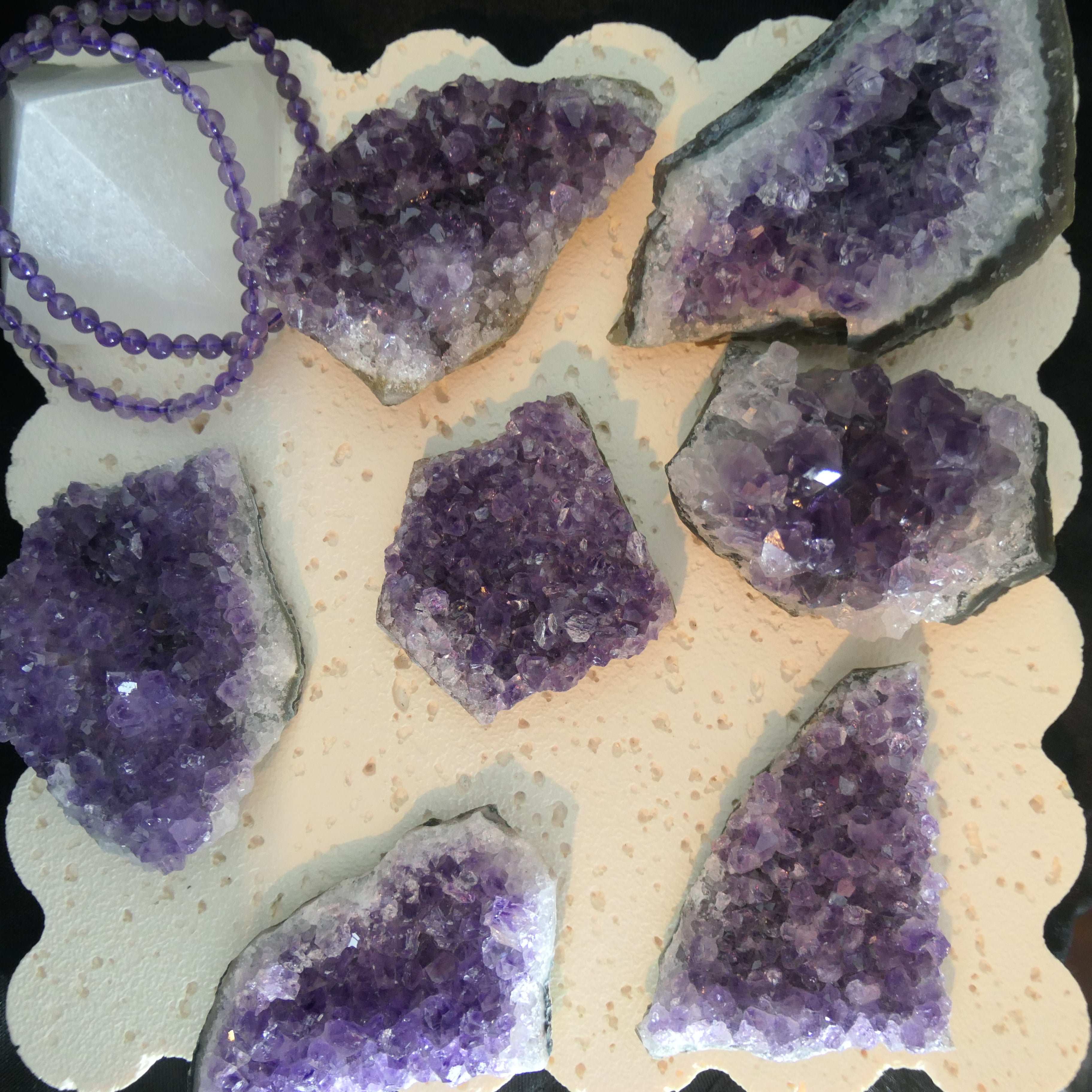 Amethyst Clusters – Crystal Chronicles