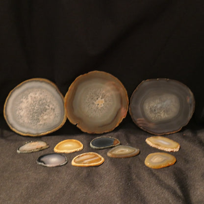Agate Slices Natural - Large