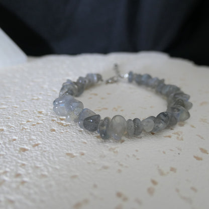 Labradorite Chip Bracelet - Adjustable