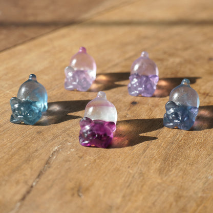 Fluorite Cat - mini