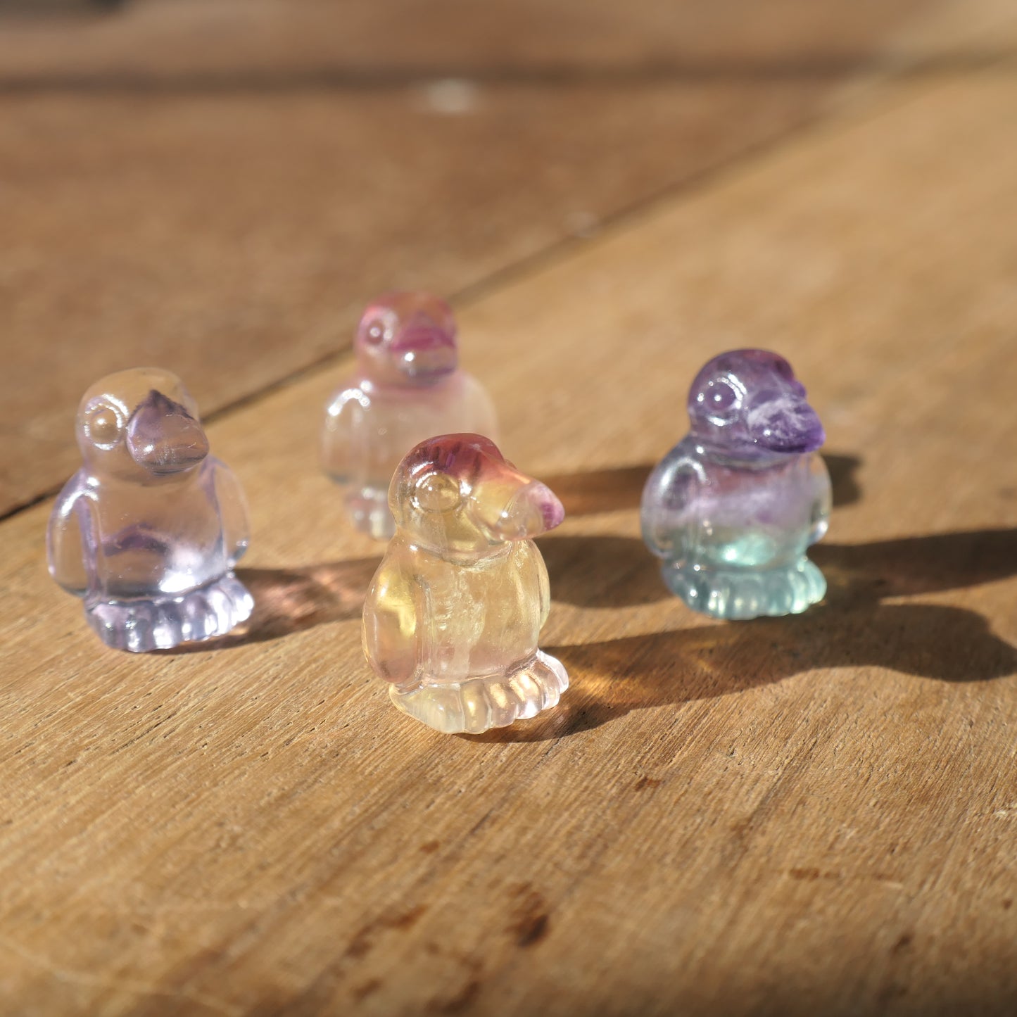 Fluorite Penguins- mini