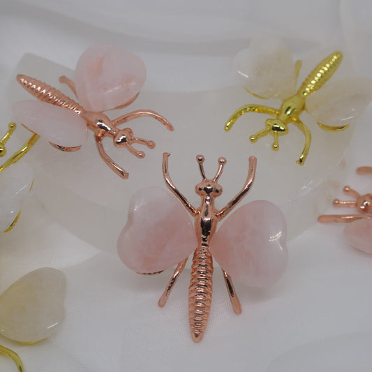 Dragonfly heart wings