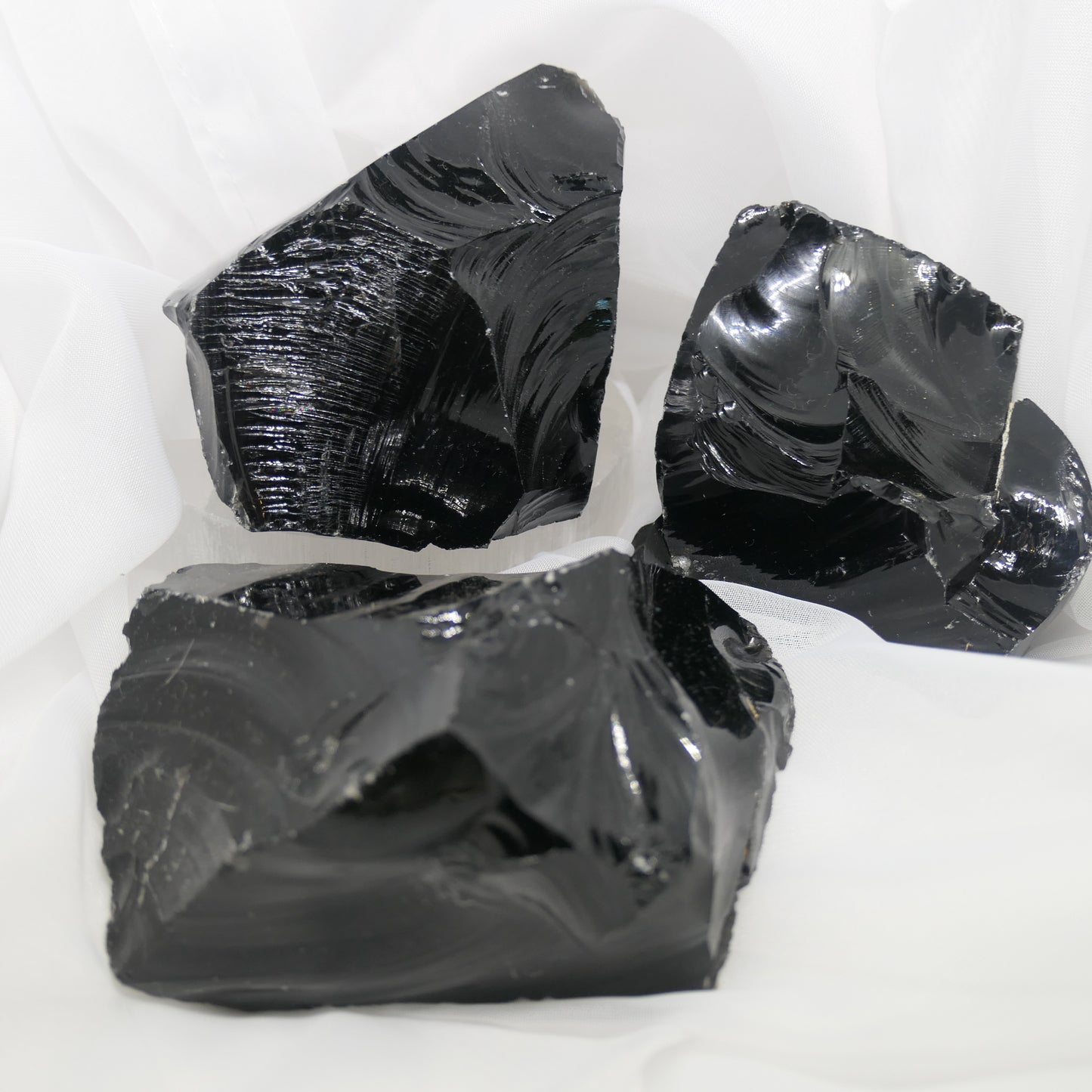 Black Obsidian medium chunks