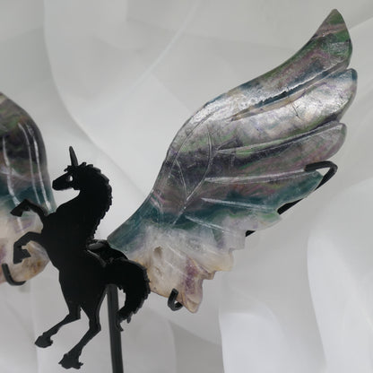 Fluorite Pegasus Wings