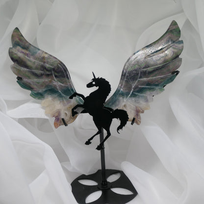 Fluorite Pegasus Wings