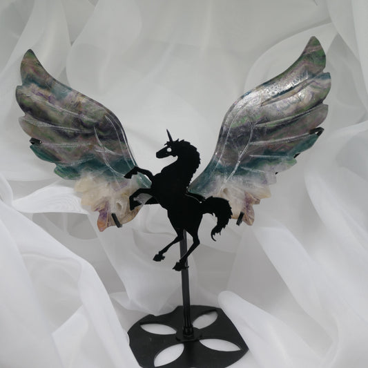 Fluorite Pegasus Wings