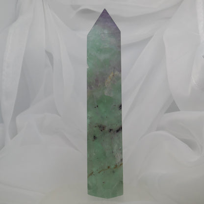 Watermelon Fluorite Tower
