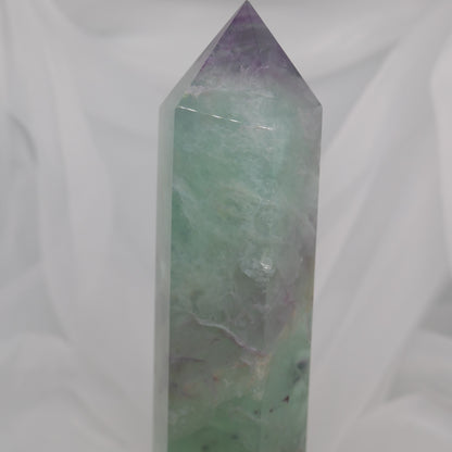 Watermelon Fluorite Tower