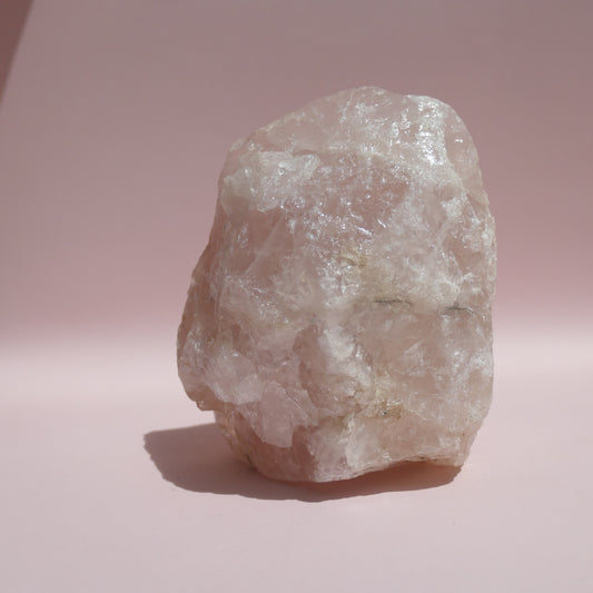 Rose quartz lamp small 1B