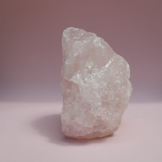 Rose quartz lamp small 1F