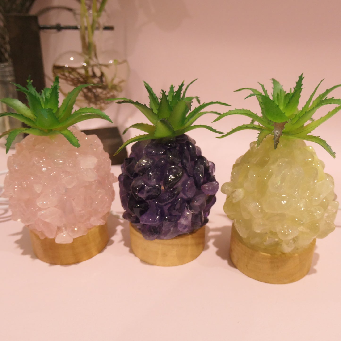 Pinapple USB Lamps