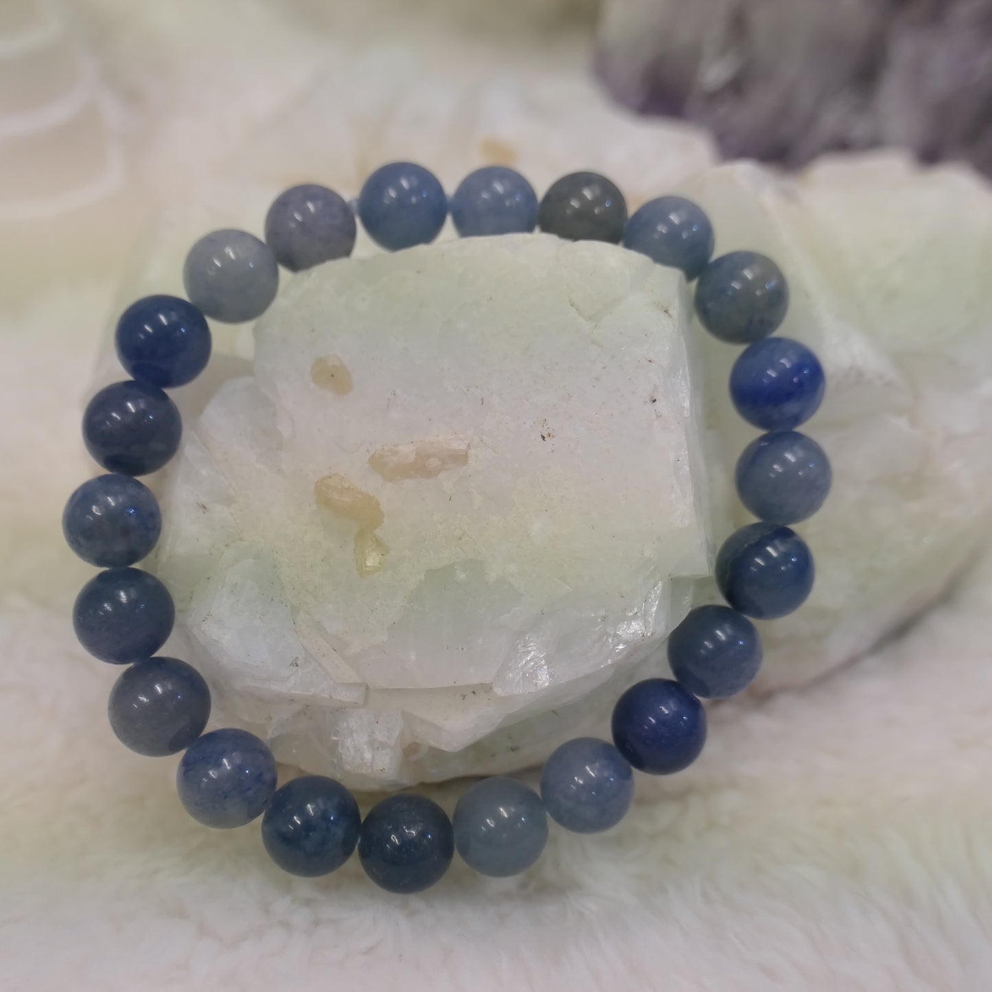 Blue Aventurine Bracelet 8mm