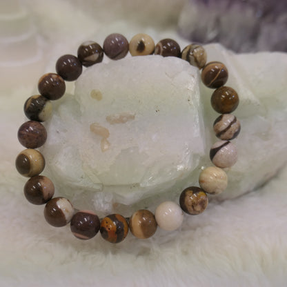 Chocolate Calcite Bracelet 8mm