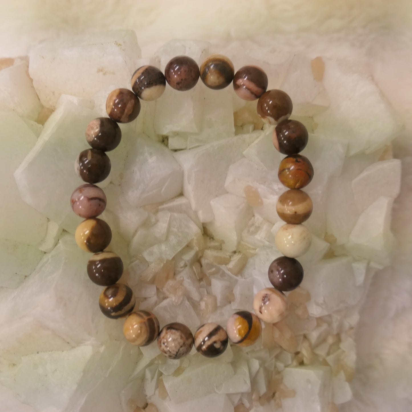 Chocolate Calcite Bracelet 8mm