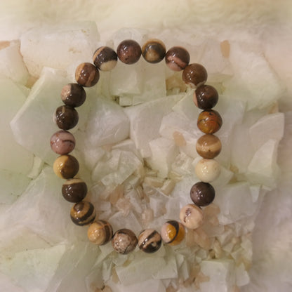 Chocolate Calcite Bracelet 8mm