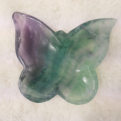 Fluorite Butterfly Bowl