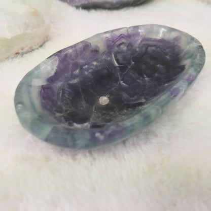 Fluorite bowl piece a1