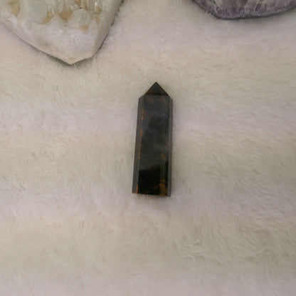 Tigers Eye Tower - Gold and Blue