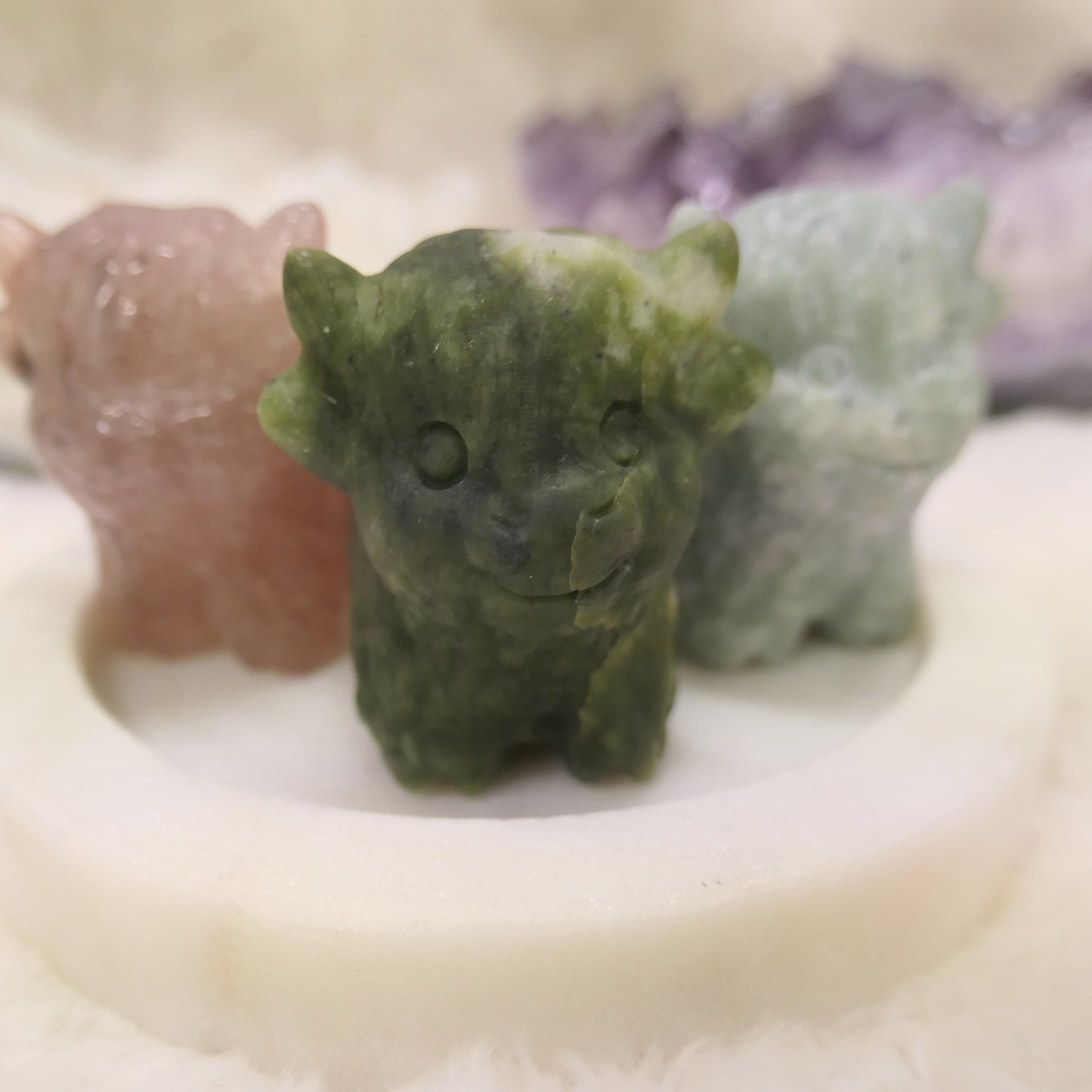 Highland Cow Carving