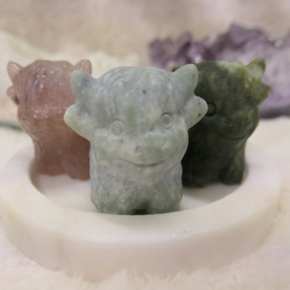 Highland Cow Carving