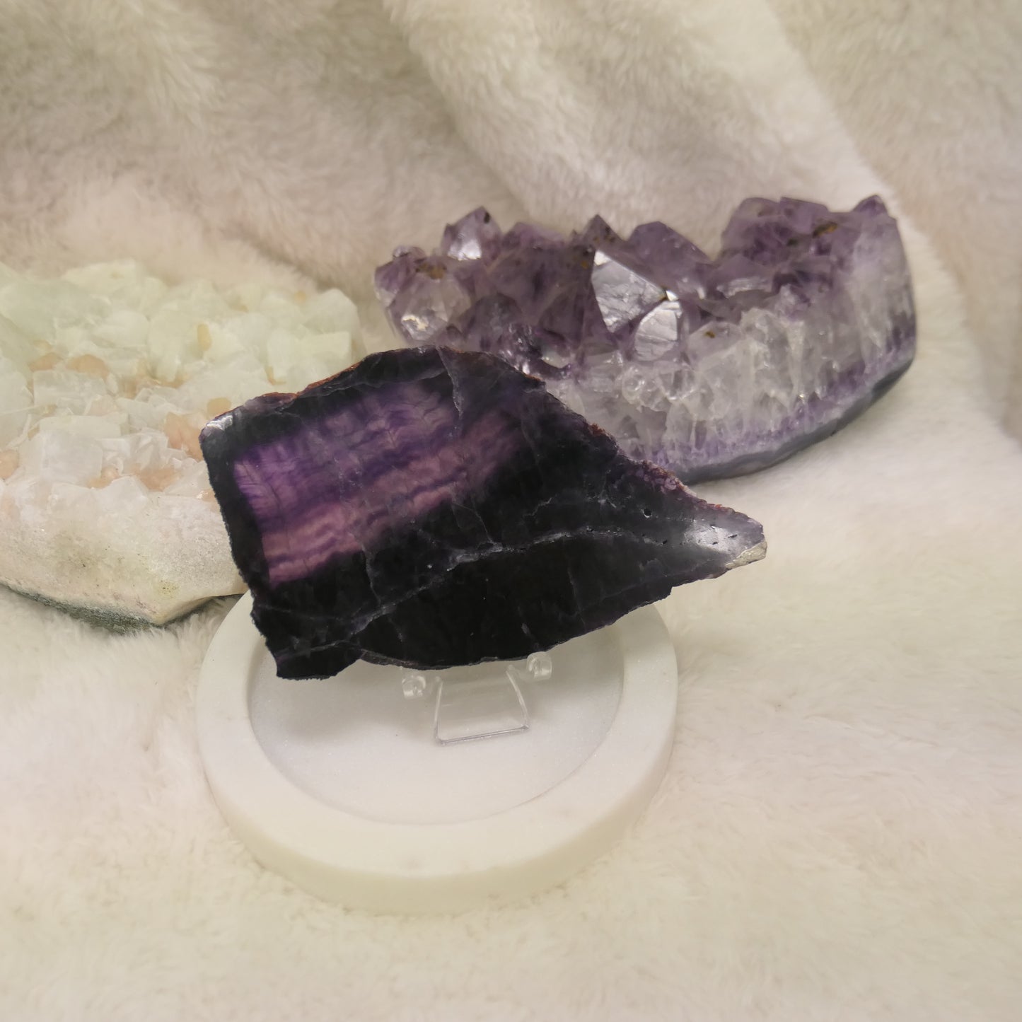 Fluorite slices