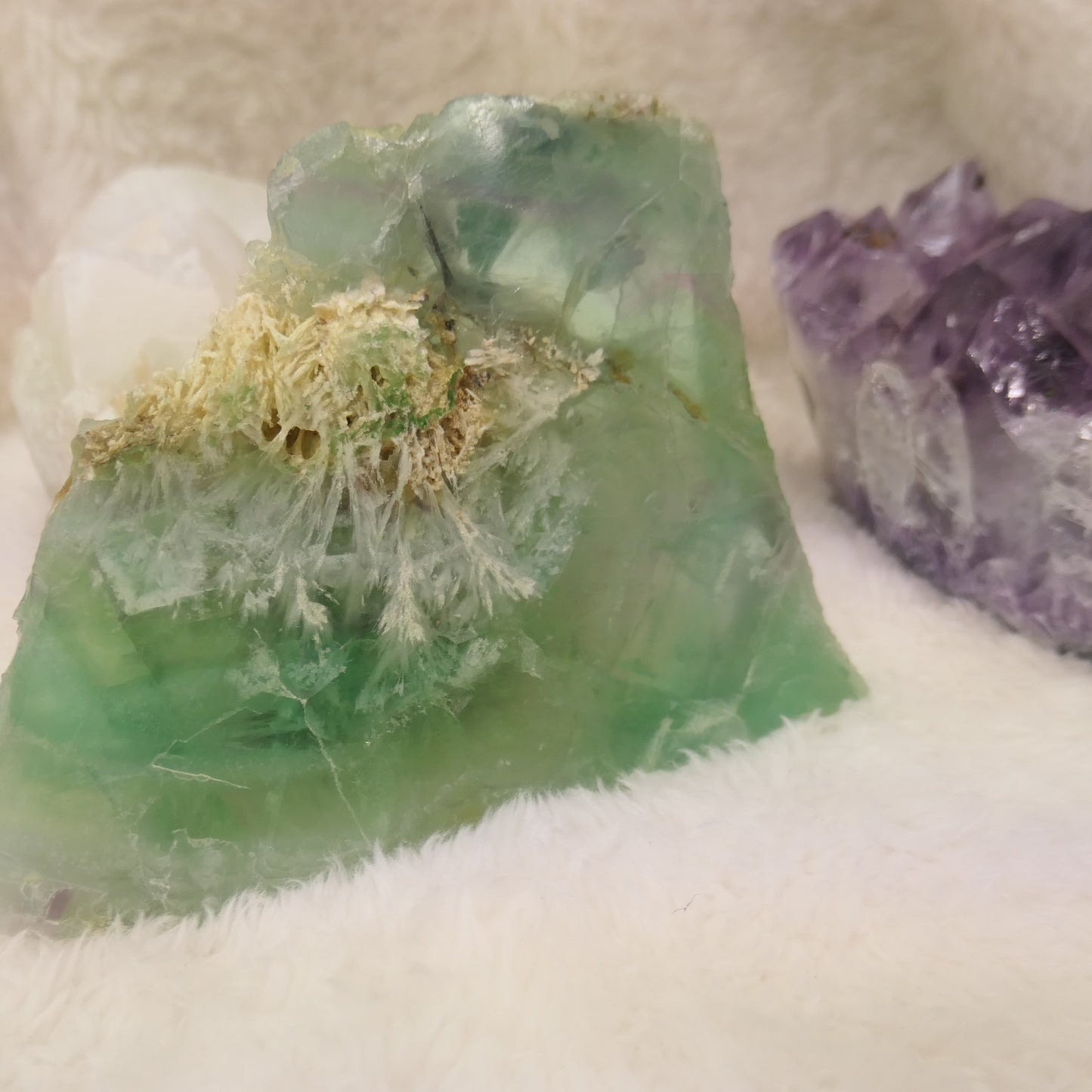 Fluorite slices