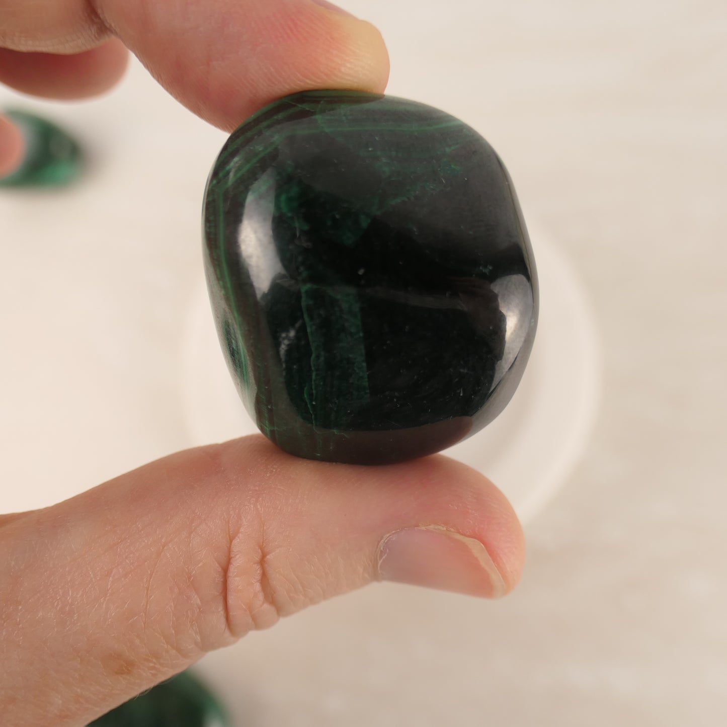Malachite Tumble Stones