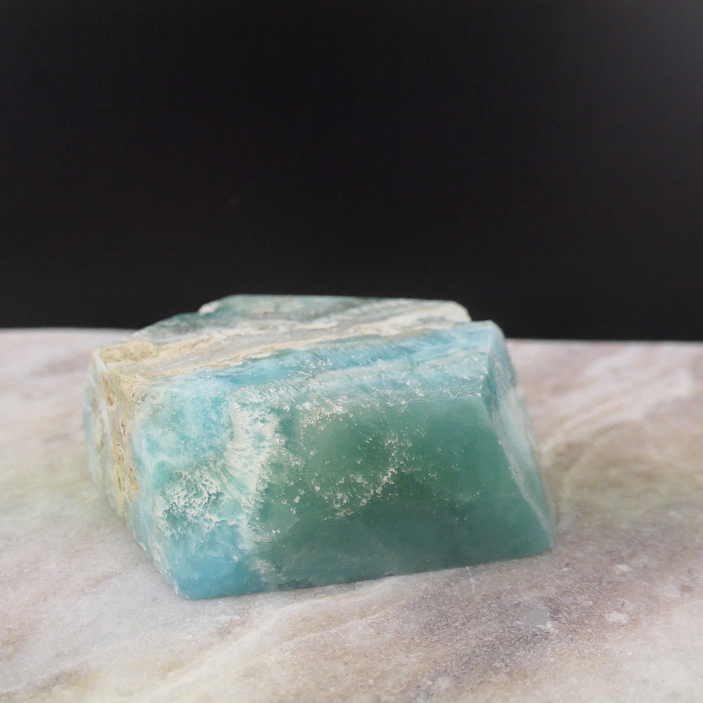 Blue Aragonite Free From 1