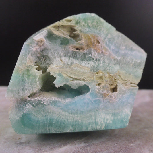 Blue Aragonite Free From 1