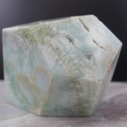 Blue Aragonite Free From 2