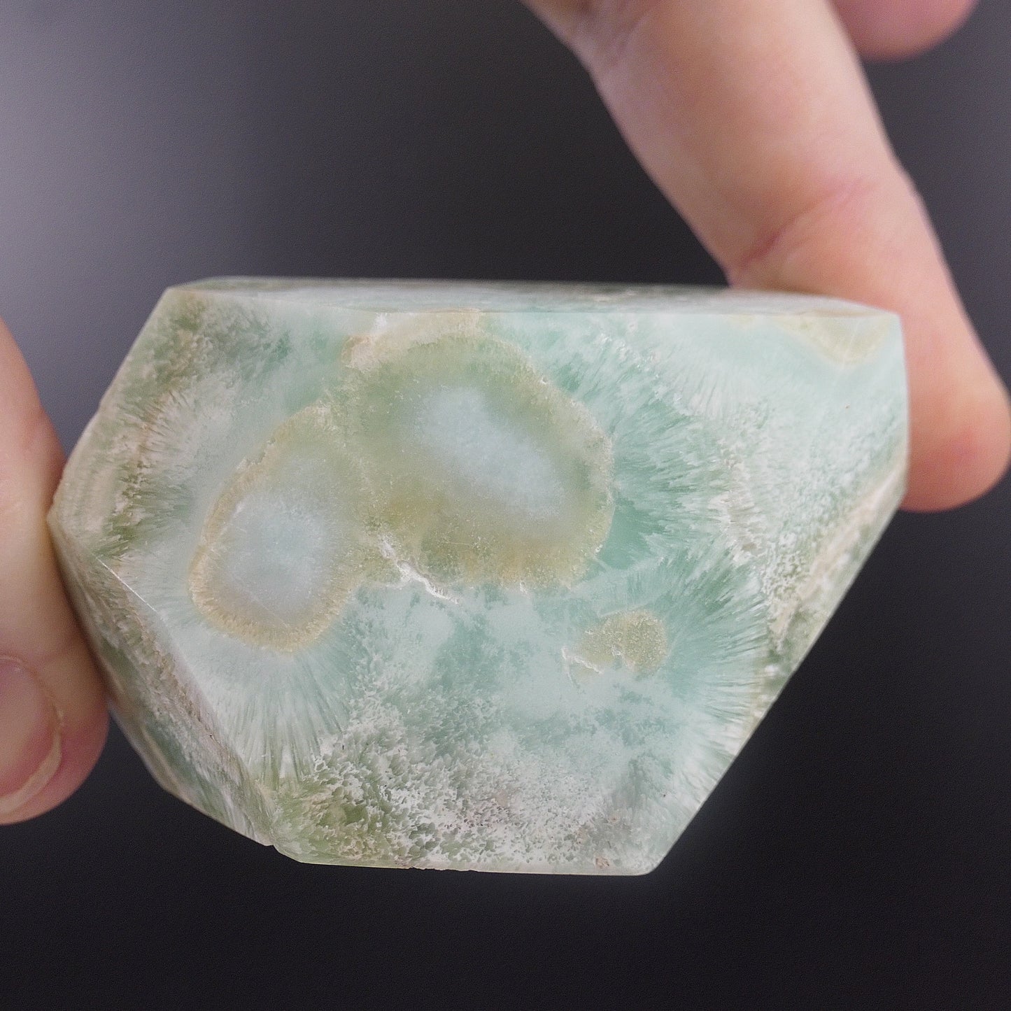 Blue Aragonite Free From 2