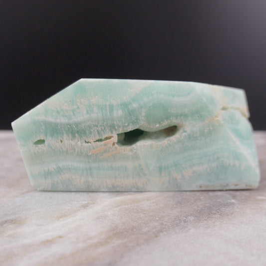 Blue Aragonite Free From 3