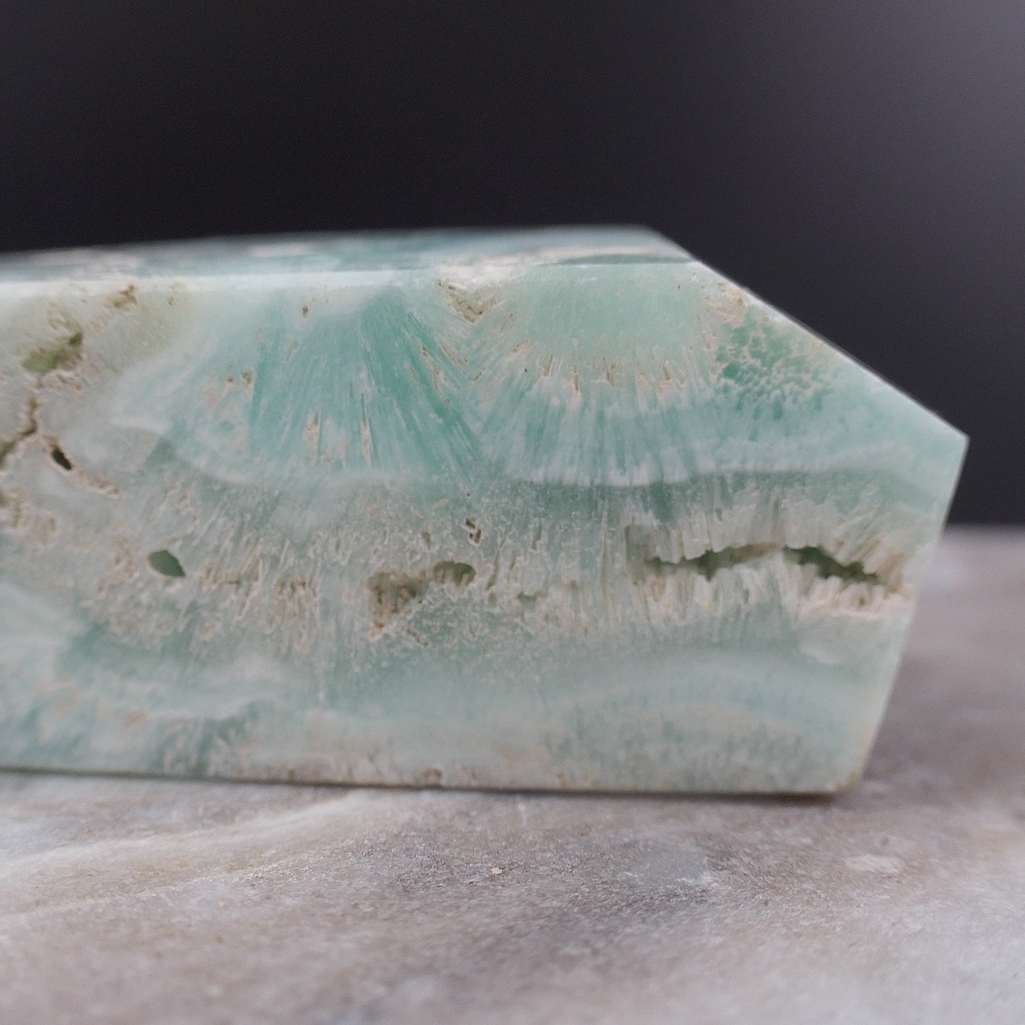 Blue Aragonite Free From 3