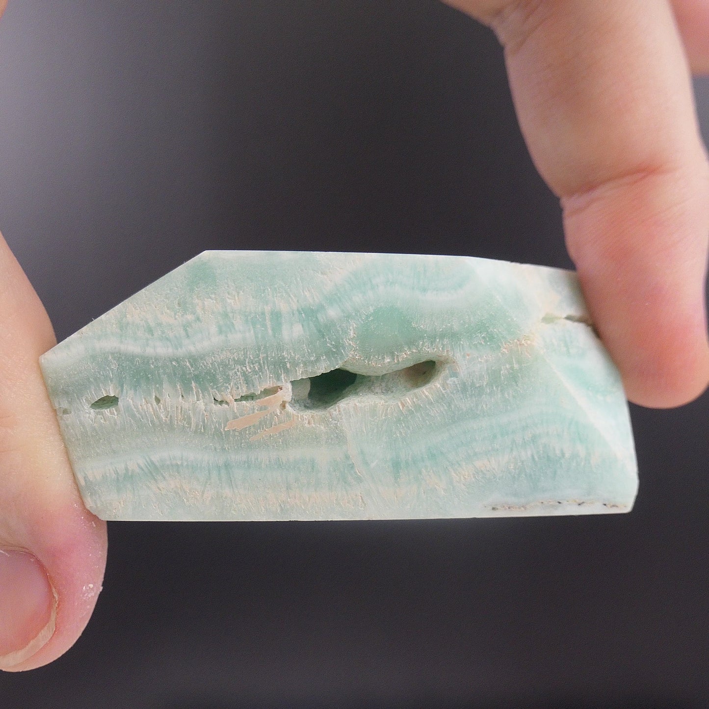 Blue Aragonite Free From 3