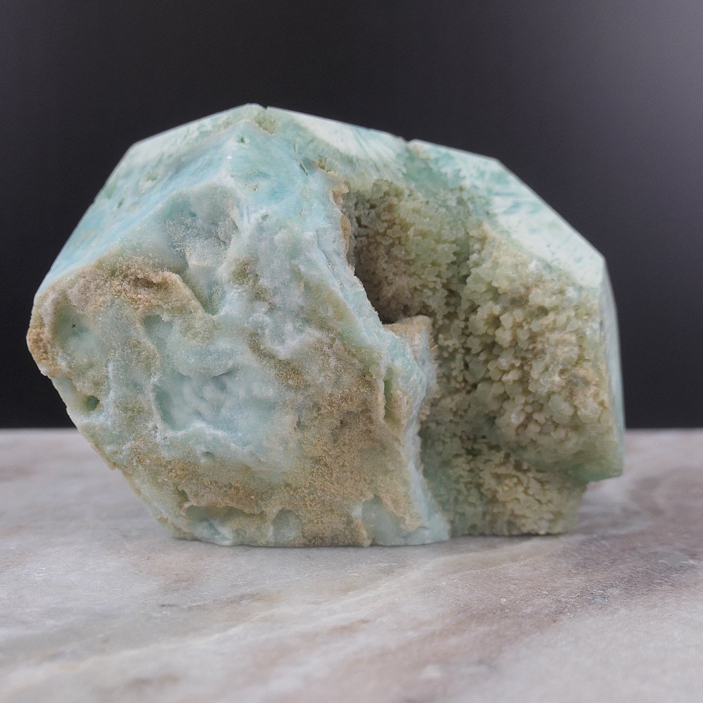 Blue Aragonite Free From 4