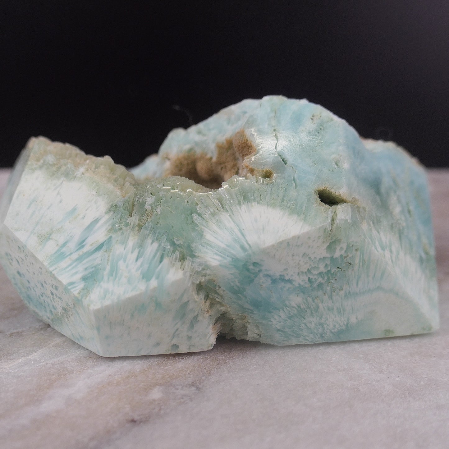 Blue Aragonite Free From 4