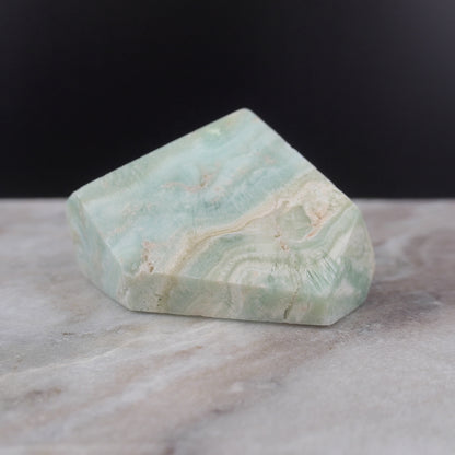 Blue Aragonite Free From 6