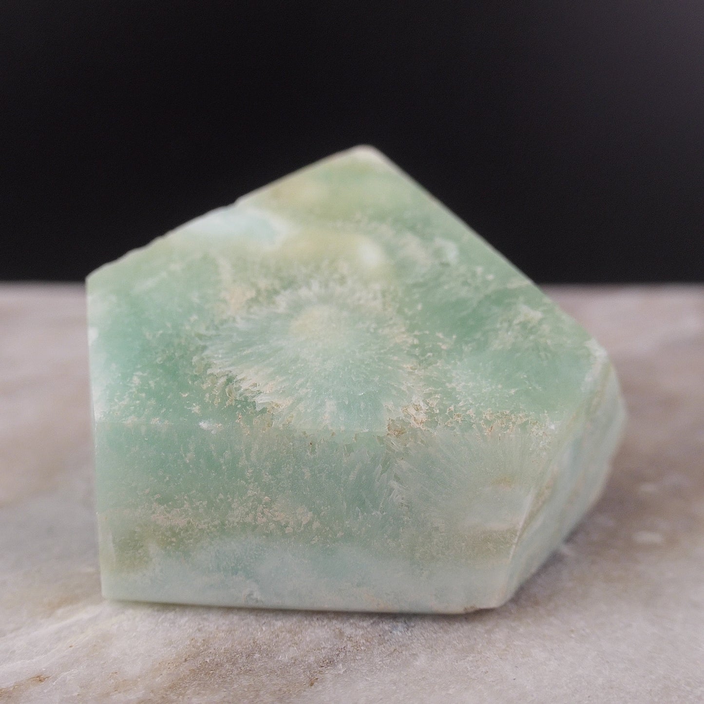 Blue Aragonite Free From 6