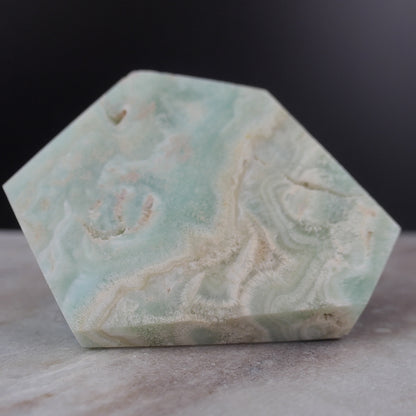 Blue Aragonite Free From 6