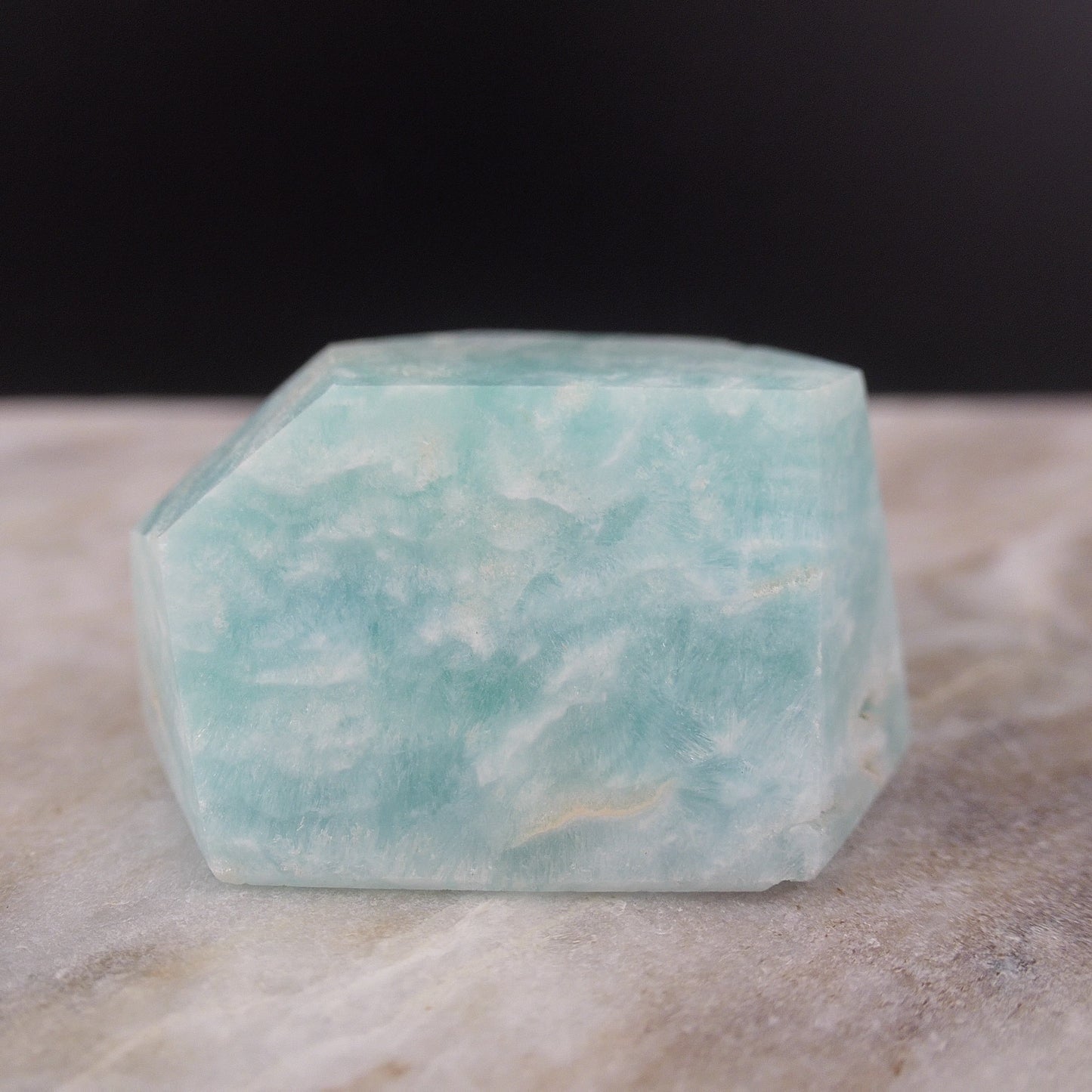 Blue Aragonite Free From 7