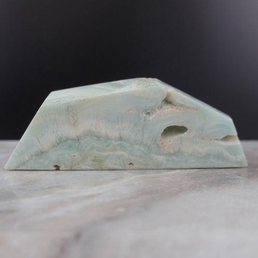 Blue Aragonite Free From 9