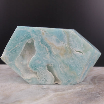 Blue Aragonite Free From 10