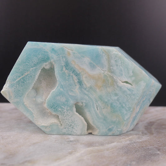 Blue Aragonite Free From 10