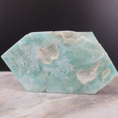 Blue Aragonite Free From 10