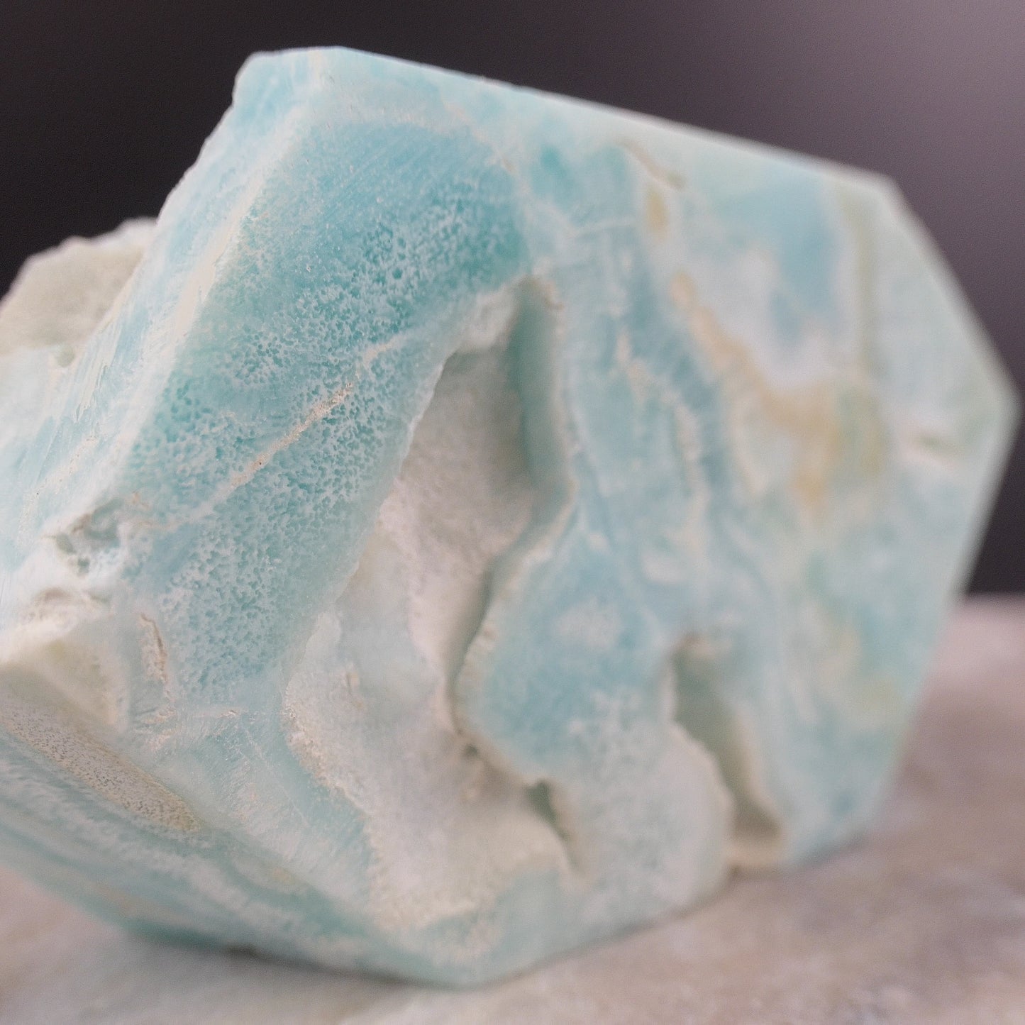 Blue Aragonite Free From 10