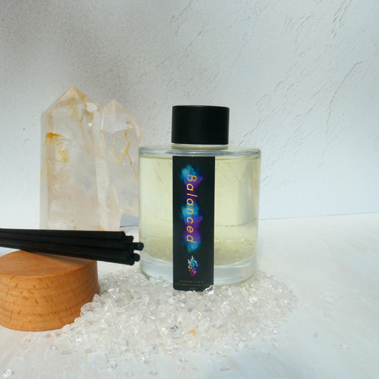 Balanced - Clear Quartz Chips Reed Diffuser