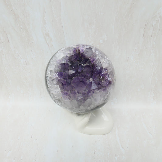 Amethyst Druzy Sphere - Brazil